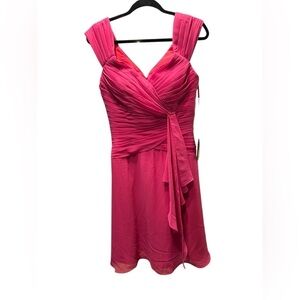 JenJenHouse Elegant Pink Sleeveless Dress size 8